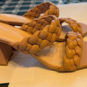 Braided Tan Women's Sandals